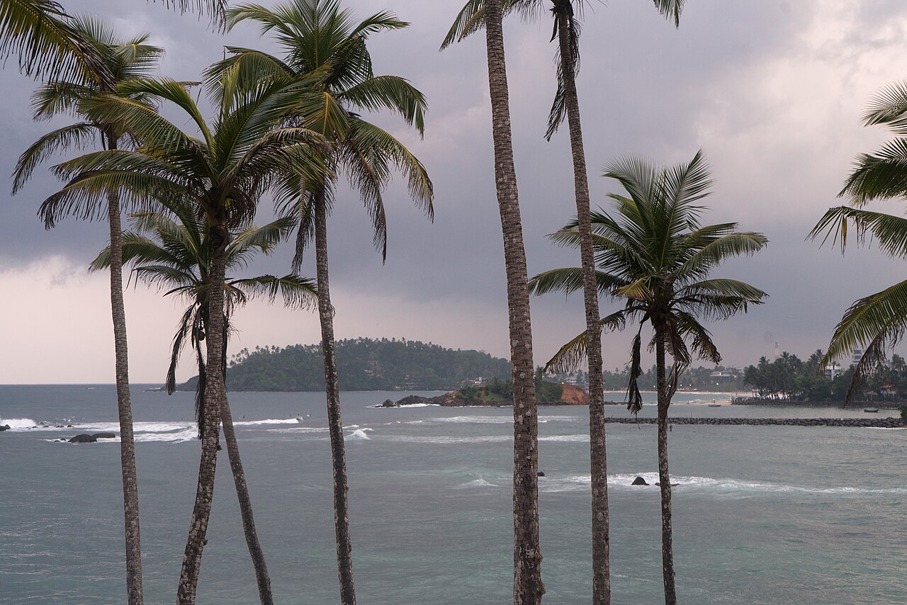 View from Coconut Tree Hill over Mirissa